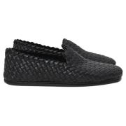 Pre-owned Leather flats Bottega Veneta Vintage , Black , Heren