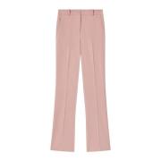 Elegante Viscose Elastaan Broek Pinko , Pink , Dames