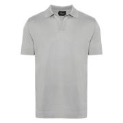 Casual korte mouw poloshirt grijs Brioni , Gray , Heren