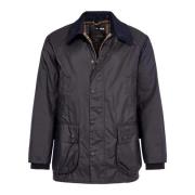 Katoenen jas met stijl Mwx0018 Barbour , Blue , Heren