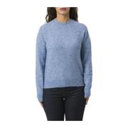 Alpaca Blend Trui MC2 Saint Barth , Blue , Dames