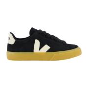 Campo Suede Sneakers Veja , Black , Heren