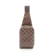 Pre-owned Canvas louis-vuitton-bags Louis Vuitton Vintage , Brown , Da...