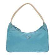 Pre-owned Fabric prada-bags Prada Vintage , Blue , Dames