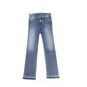 Blauwe Slim Fit Katoenen Jeans Jacob Cohën , Blue , Dames