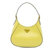 Pre-owned Leather prada-bags Prada Vintage , Yellow , Dames