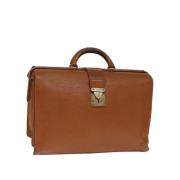 Pre-owned Leather louis-vuitton-bags Louis Vuitton Vintage , Brown , D...