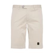 Elegante Beige Bermuda Shorts met Logopatch RefrigiWear , Beige , Here...