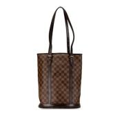 Pre-owned Canvas louis-vuitton-bags Louis Vuitton Vintage , Brown , Da...