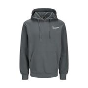 Urban Chic Print Hoodie Groen Jack & Jones , Green , Heren