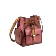 Multicolor rugzak met trekkoordsluiting Coccinelle , Pink , Dames