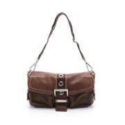 Pre-owned Leather prada-bags Prada Vintage , Brown , Dames