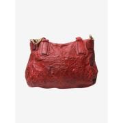 Pre-owned Leather handbags Givenchy Pre-owned , Red , Dames