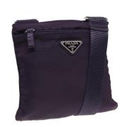 Pre-owned Fabric prada-bags Prada Vintage , Purple , Dames