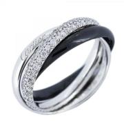 Pre-owned White Gold rings Cartier Vintage , Gray , Dames