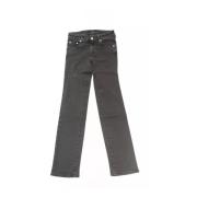 Vintage Slim Fit Grijze Jeans Mannen Jacob Cohën , Gray , Dames