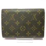 Pre-owned Canvas wallets Louis Vuitton Vintage , Brown , Dames