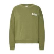 Mayfly Sweatshirt Groen Ichi , Green , Dames