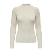 Rib Pullover Gebreid Dames Trui Herfst/Winter Jacqueline de Yong , Bei...