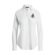 Lauren Ralph Lauren Overhemden Wit Ralph Lauren , White , Dames