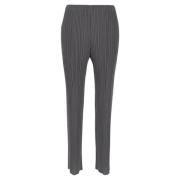 Slim-fit Trousers Issey Miyake , Gray , Dames