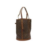 Pre-owned Canvas louis-vuitton-bags Louis Vuitton Vintage , Brown , Da...