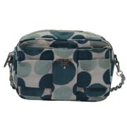 Pre-owned Fabric prada-bags Prada Vintage , Blue , Dames