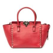 Pre-owned Leather handbags Valentino Vintage , Red , Dames