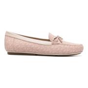 Casual Beige Loafers met textiel bovenwerk Michael Kors , Beige , Dame...