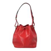 Pre-owned Leather louis-vuitton-bags Louis Vuitton Vintage , Red , Dam...