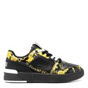 Sneakers met Barok Motief Print Versace , Multicolor , Heren