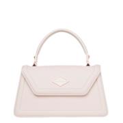 Elegante Trapeziumvormige Beige Tas Alexander Smith , Beige , Dames