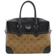 Pre-owned Fabric louis-vuitton-bags Louis Vuitton Vintage , Brown , Da...