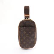 Pre-owned Canvas shoulder-bags Louis Vuitton Vintage , Brown , Dames