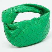 Pre-owned Leather handbags Bottega Veneta Vintage , Green , Dames