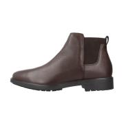 Klassieke Chelsea Boots in Kapsian Stijl Geox , Brown , Heren