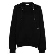 Zwarte Zip Hoodie Combo Helmut Lang , Black , Heren