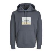 Vesterbro Newton Hoodie Jack & Jones , Gray , Heren