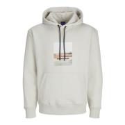 Vesterbro Newton Hoodie Jack & Jones , White , Heren