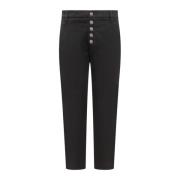 Slim-fit Trousers Dondup , Black , Dames