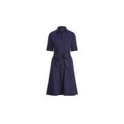 Elegante Jurk voor Vrouwen Ralph Lauren , Blue , Dames