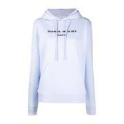 Blauwe Casual Sweater Hoodie Katoen Sonia Rykiel , Blue , Dames