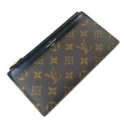 Pre-owned Fabric wallets Louis Vuitton Vintage , Brown , Dames