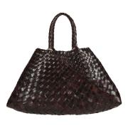 Stijlvolle Leren Tas Dragon Diffusion , Black , Dames