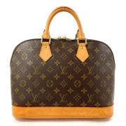 Pre-owned Leather louis-vuitton-bags Louis Vuitton Vintage , Brown , D...