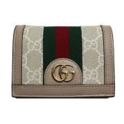 Pre-owned Canvas wallets Gucci Vintage , Multicolor , Dames