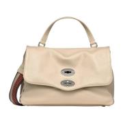 Tijdloze Postina® tas met dubbele banden Zanellato , Beige , Dames