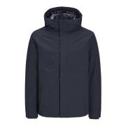 Stijlvolle Overgangsjas met Capuchon Jack & Jones , Blue , Heren