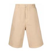 Casual Bruin Katoen Bermuda Shorts Kenzo , Brown , Heren