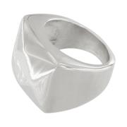 Diamantgeslepen Statement Ring Zilver Dansk Copenhagen , Gray , Dames